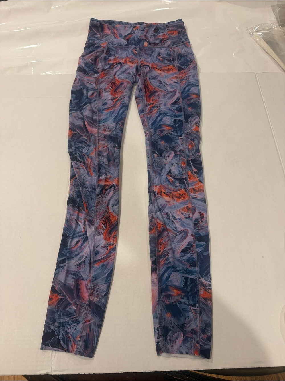 Lululemon Women’s High-Rise Printed Yoga - Purple & Red
